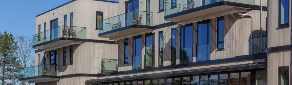 Thermo Frake gevelbekleding bij Zorghospice Egmond aan Zee